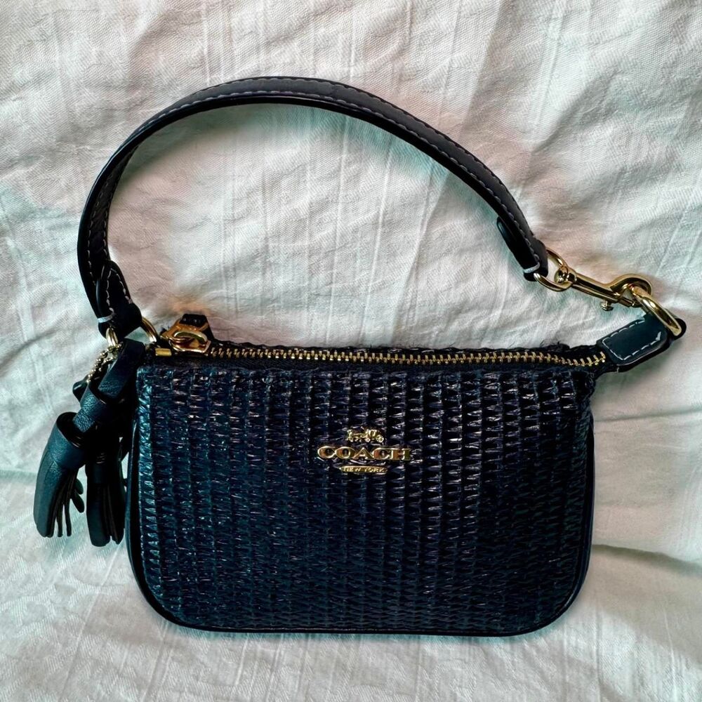 Coach Women's Black and Blue Bag